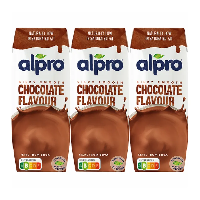 Bebida Vegetal de Soja com Chocolate Pack 3