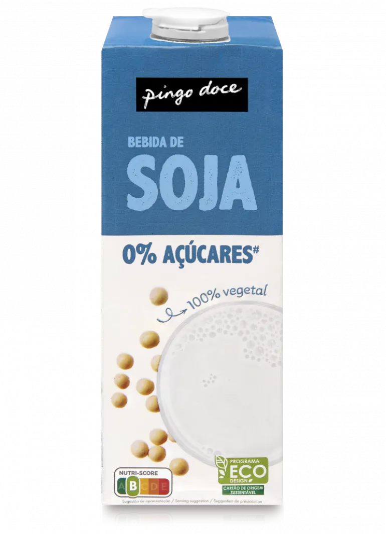 Bebida Vegetal de Soja sem Açúcar