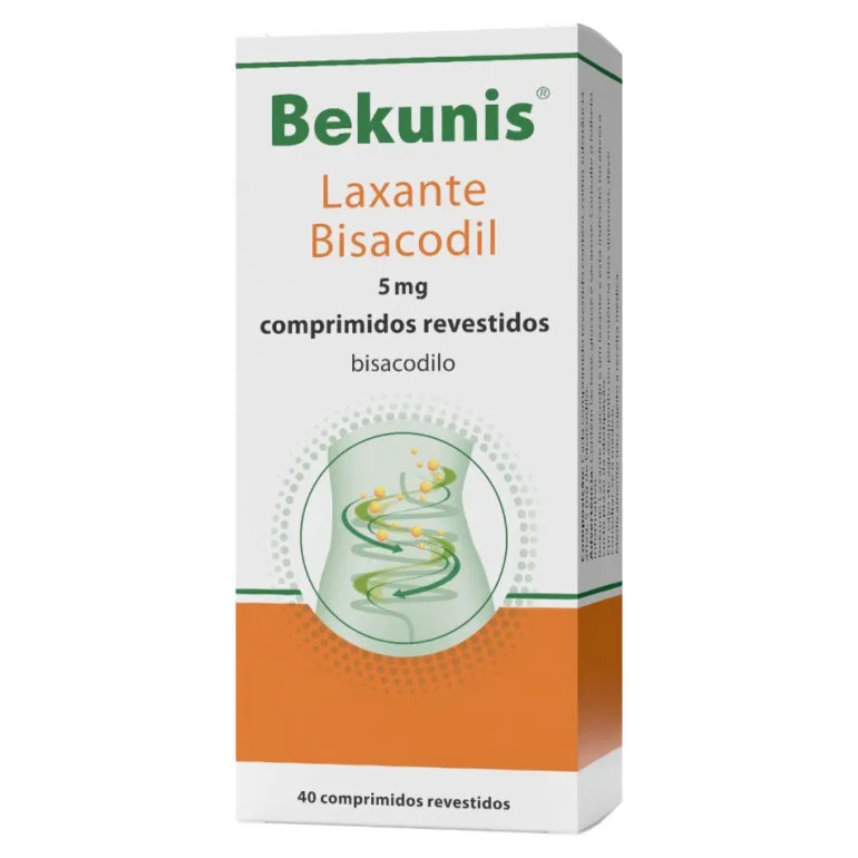 Bekunis Laxante Bisacodil 5mg 40 comprimidos