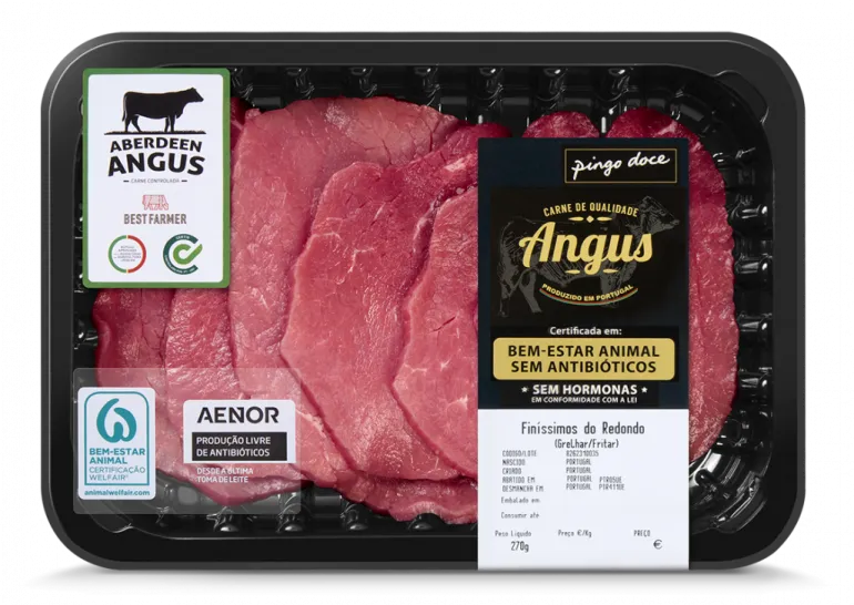 Bifes do Redondo de Novilho Angus Finíssimos