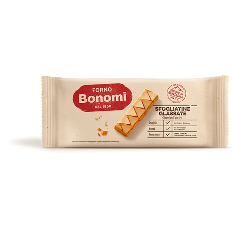 Biscoitos Folhados Sfogliatine