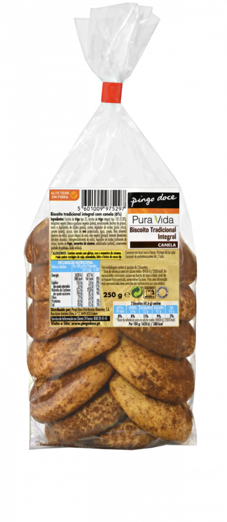 Biscoitos Integrais de Canela