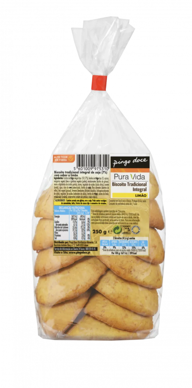 Biscoitos Integrais de Limão