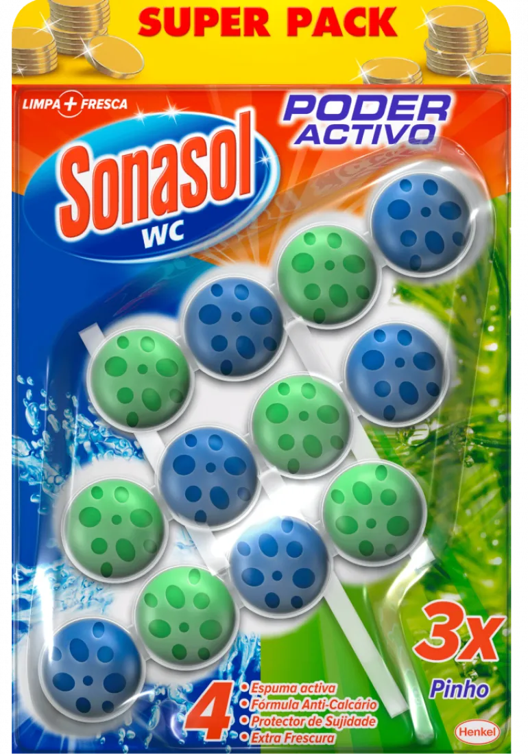 Bloco Sanitário Pinho Poder Ativo