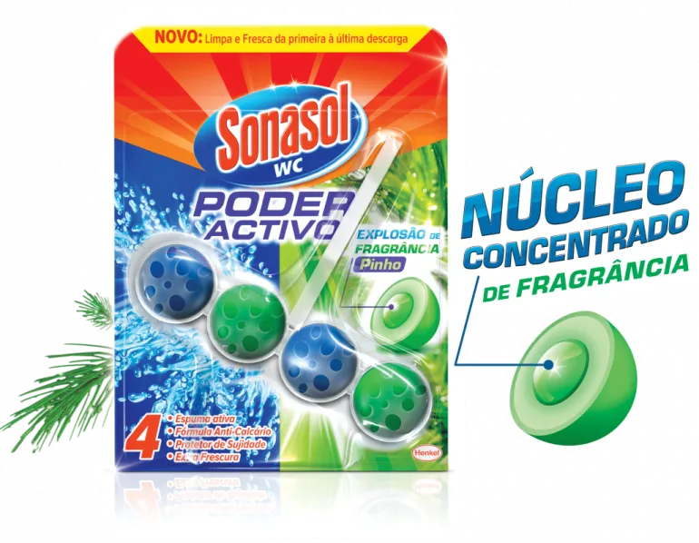 Bloco Sanitário Pinho Poder Ativo