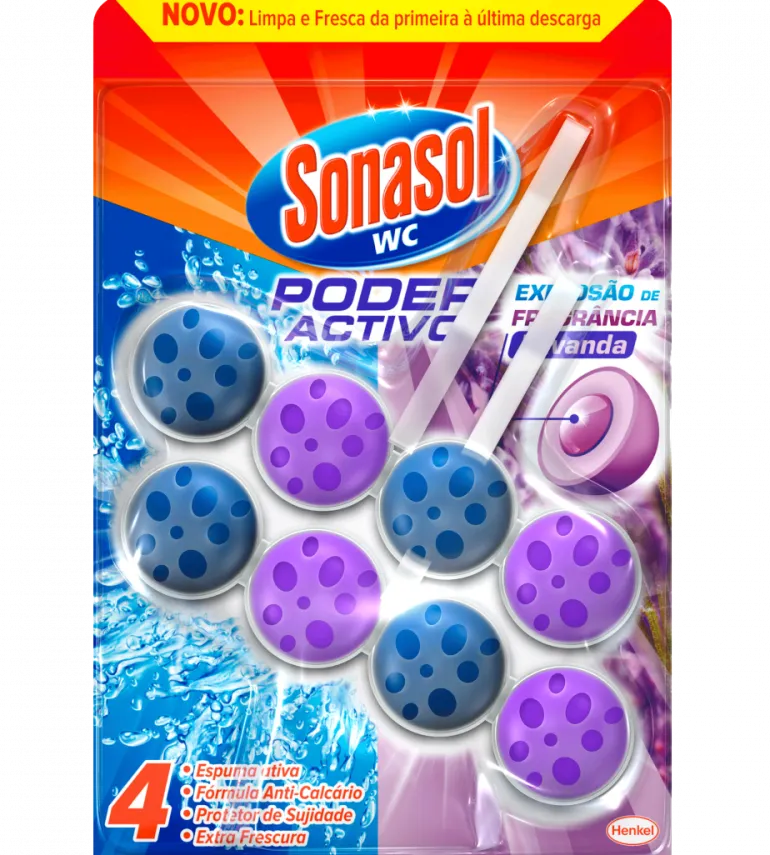Bloco Sanitário Poder Ativo Lavanda