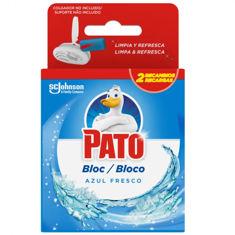 Blocos Sanitários 4 em 1 Recargas Água Azul