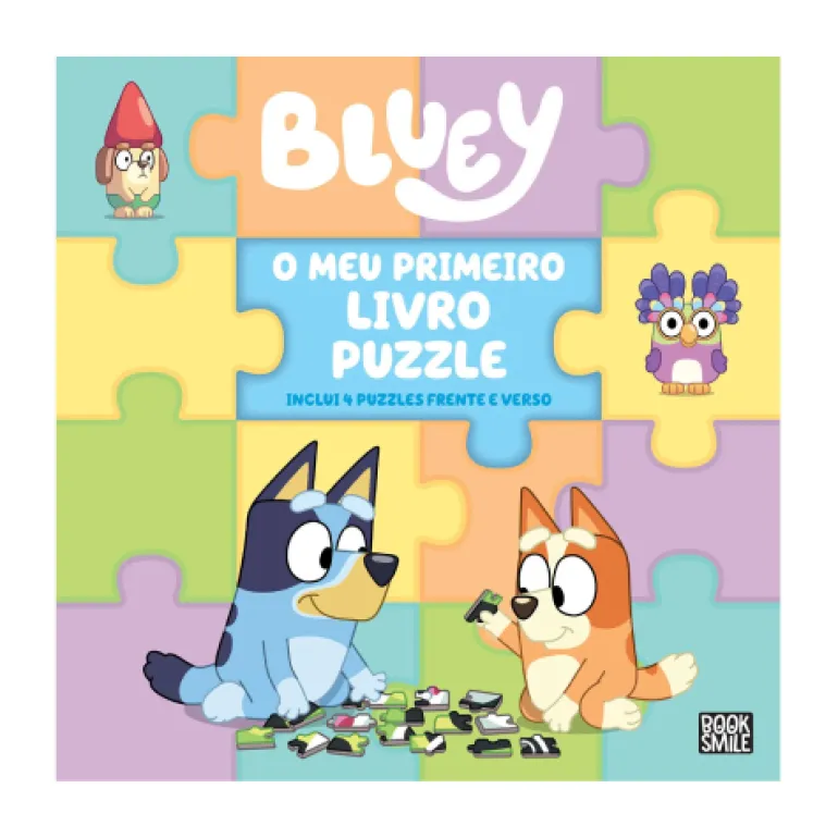 Bluey - O Meu Primeiro Livro Puzzle
