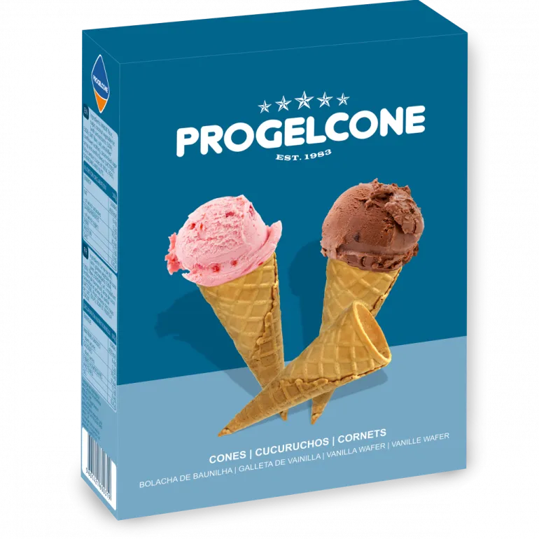 Bolacha de Baunilha Cones