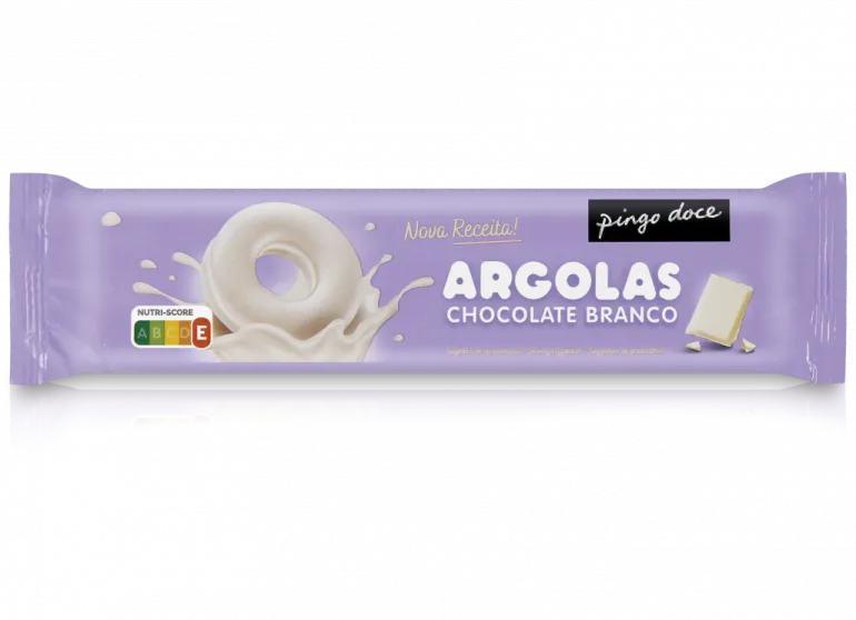 Bolachas Argolas Chocolate Branco