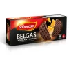Bolachas Belgas Cobertas com Chocolate e Laranja