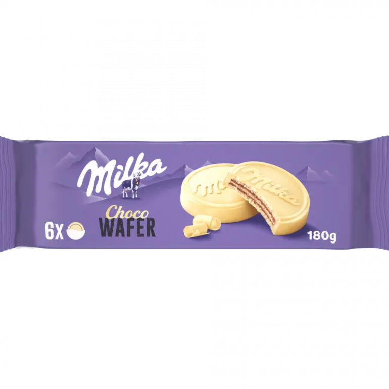 Bolachas Choco Wafer Chocolate Branco