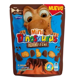 Bolachas com Chocolate Mini Dinosaurus