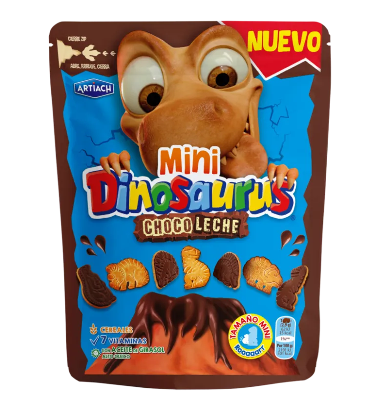 Bolachas com Chocolate Mini Dinosaurus