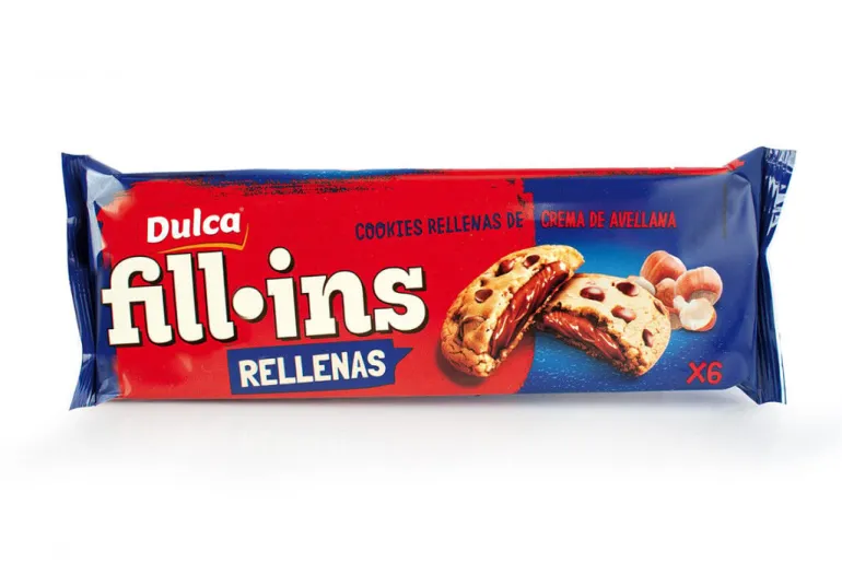 Bolachas Cookies Recheadas com Creme de Avelã Fill-ins