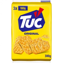 Bolachas Cracker Tuc Original Pack 3