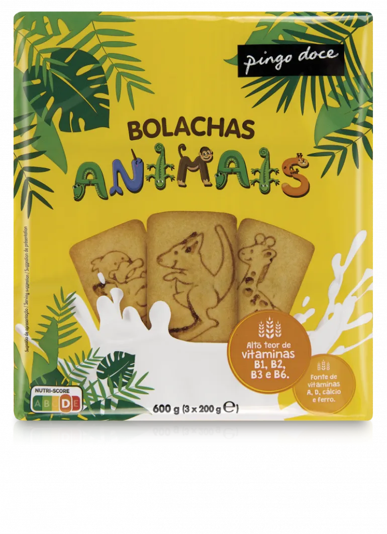 Bolachas de Cereais Animais Pack 3