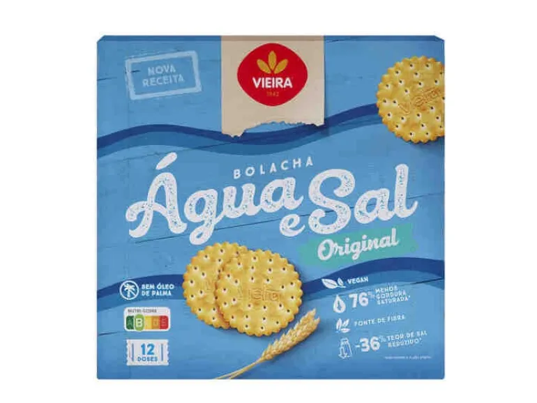 Bolachas de Água e Sal Doses