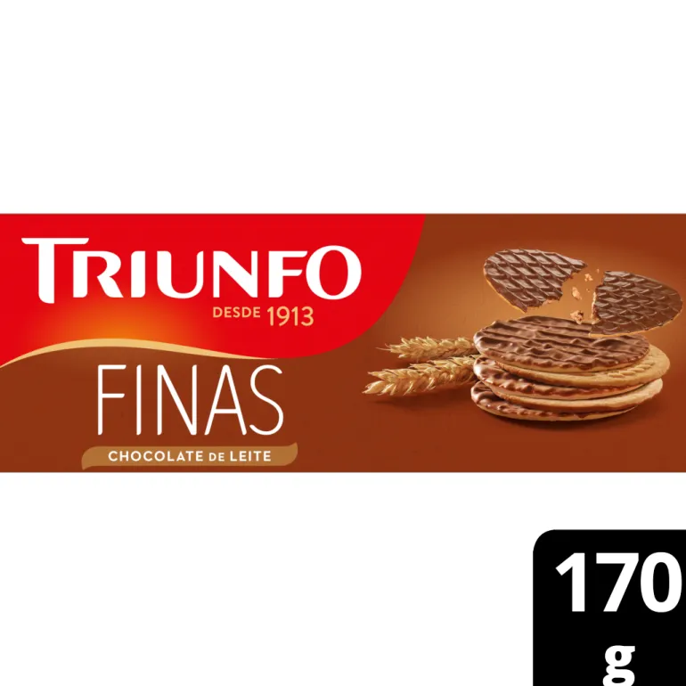 Bolachas Digestivas Finas Chocolate de Leite