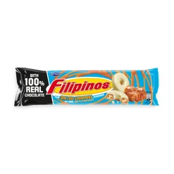 Bolachas Filipinos Chocolate Branco e Recheio Caramelo Salgado