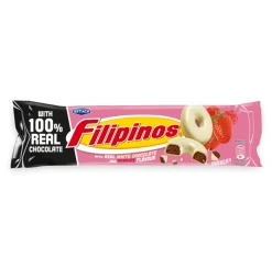 Bolachas Filipinos Chocolate Branco e Recheio Frutos Vermelhos