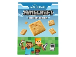 Bolachas Infantis com Cereais Minecraft
