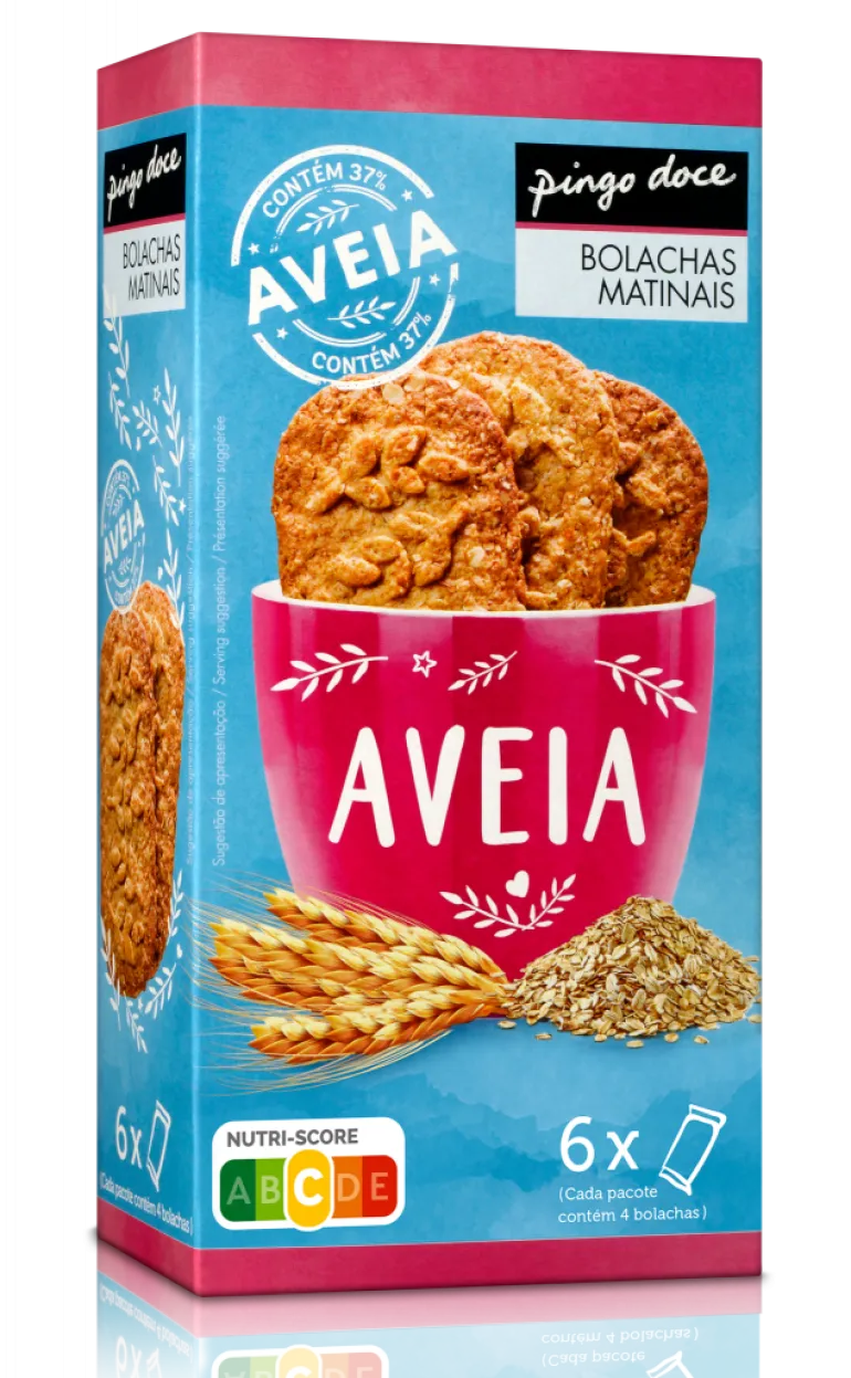 Bolachas Matinais de Aveia