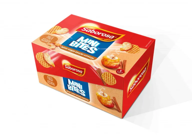 Bolachas Mini Bites Maçã Assada