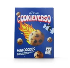 Bolachas Mini Cookies Cookieverso Pack 4
