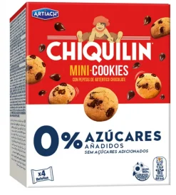 Bolachas Mini Cookies Zero Açúcar