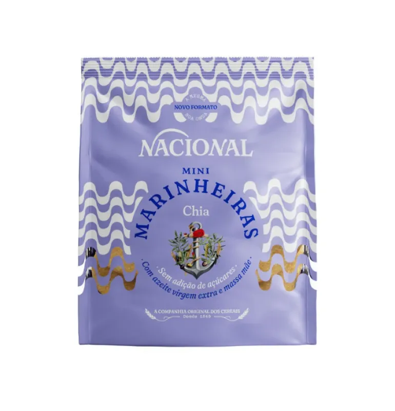 Bolachas Mini Marinheiras com Chia