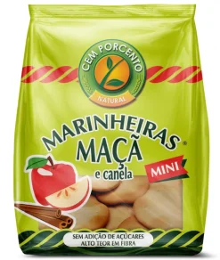 Bolachas Mini Marinheiras de Maçã e Canela