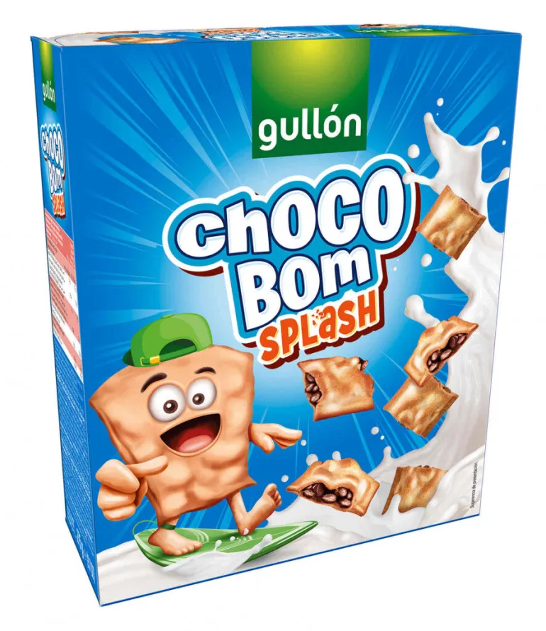 Bolachas Recheadas Choco Bom Splash