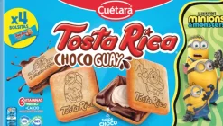 Bolachas Recheadas Chocoguay Tosta Rica Pack 4