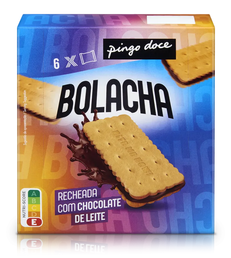 Bolachas Recheadas com Chocolate de Leite