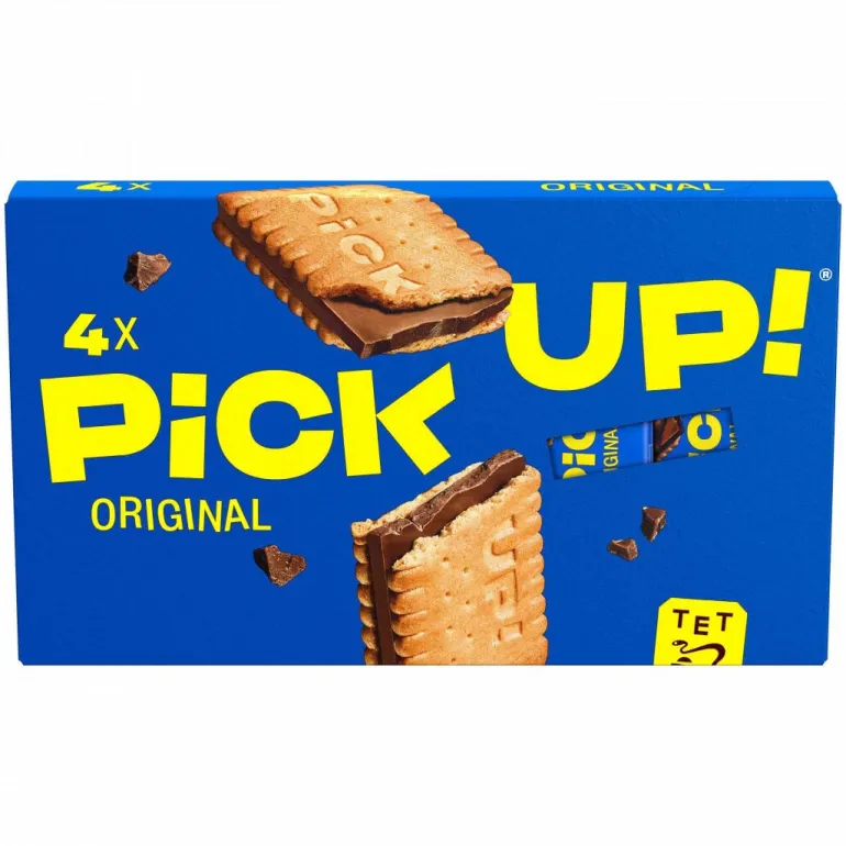 Bolachas Recheadas com Chocolate Pick Up! Pack 4