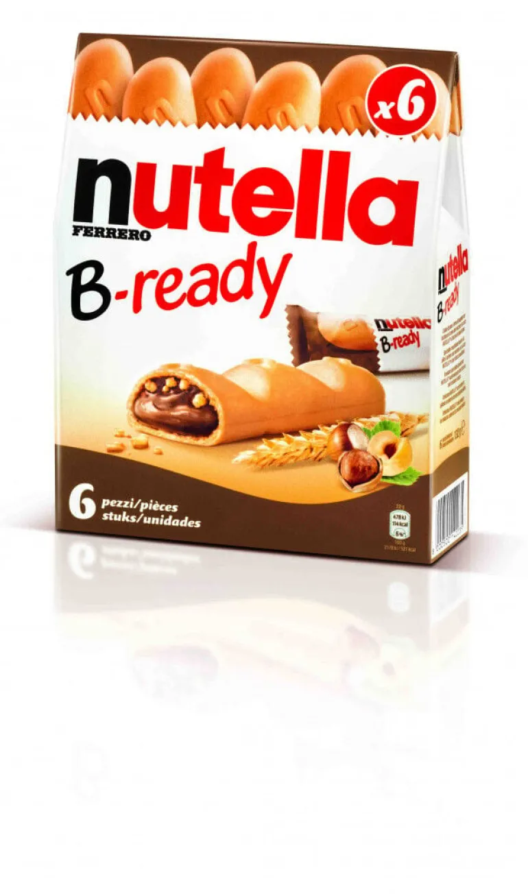 Bolachas Recheadas Nutella B-Ready