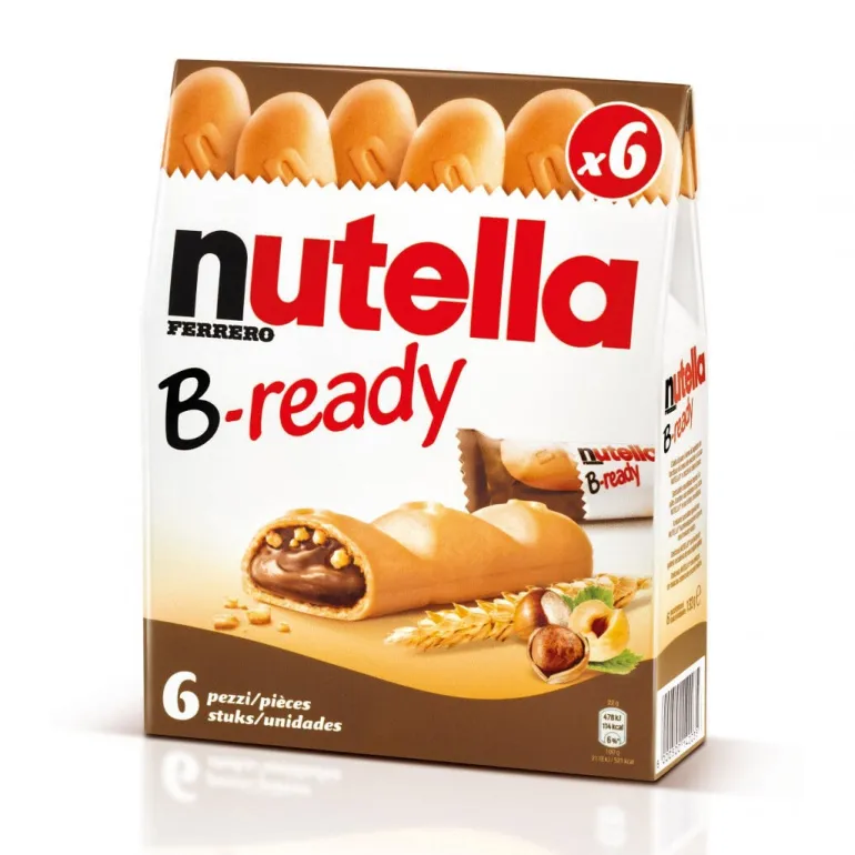 Bolachas Recheadas Nutella B-Ready