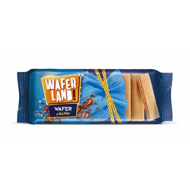 Bolachas Wafer Cacau