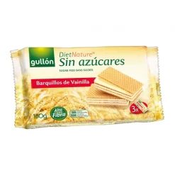 Bolachas Wafers com Baunilha sem Açúcar Pack 3