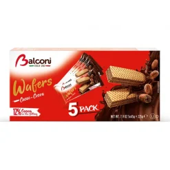 Bolachas Wafers com Cacau Pack 5