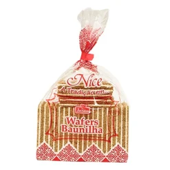 Bolachas Wafers com Recheio de Baunilha