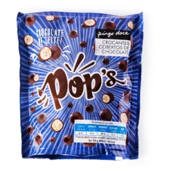 Bolas Crocantes com Cobertura de Chocolate
