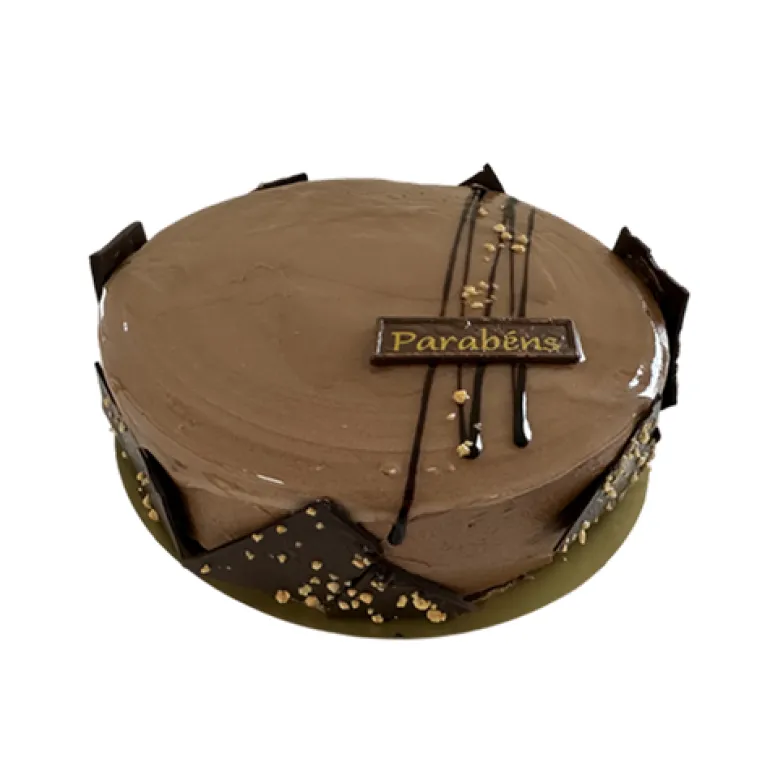 Bolo de Aniversário de Chocolate Congelado