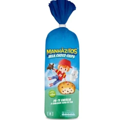Bolo Manhãzitos de Leite e Pepitas de Chocolate