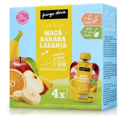 Bolsa de Fruta Maçã, Banana e Laranja Pack 4