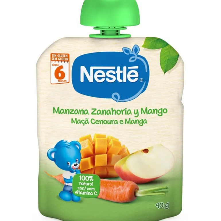 Bolsa de Fruta Maçã, Cenoura e Manga