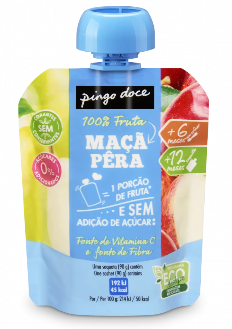 Bolsa de Fruta Maçã e Pêra