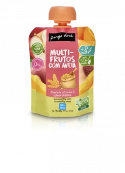 Bolsa de Fruta Multifrutos com Aveia