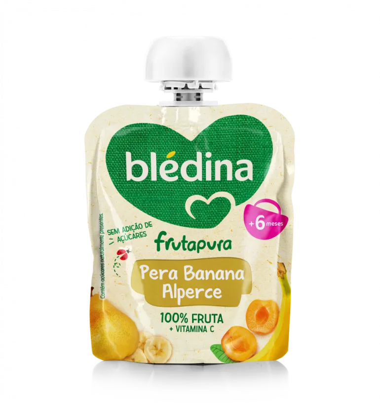 Bolsa de Fruta Pera, Alperce e Banana